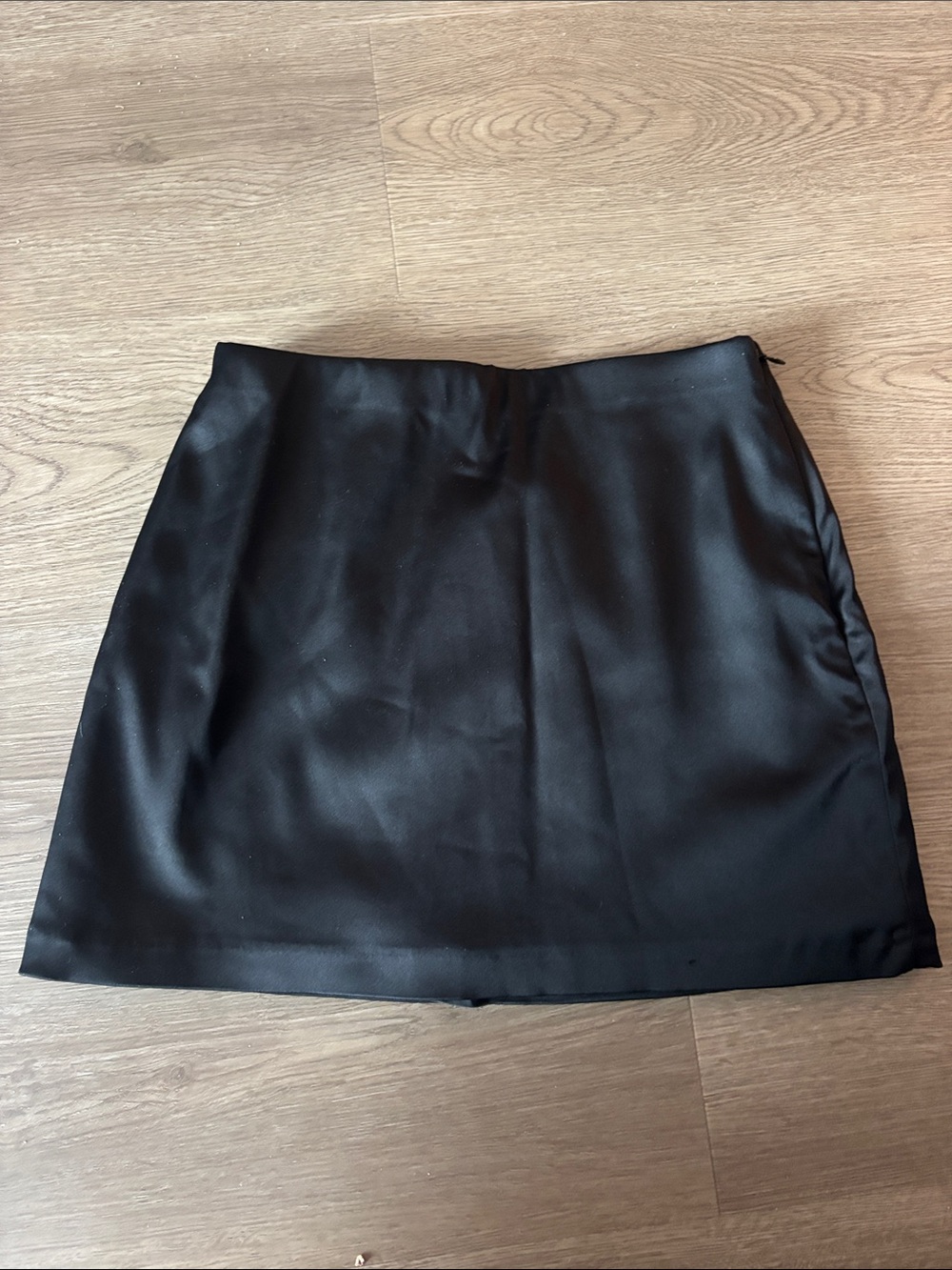 Abercrombie Black Satin Skort